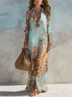 Mara | Elegante vestido de verano de corte fluido