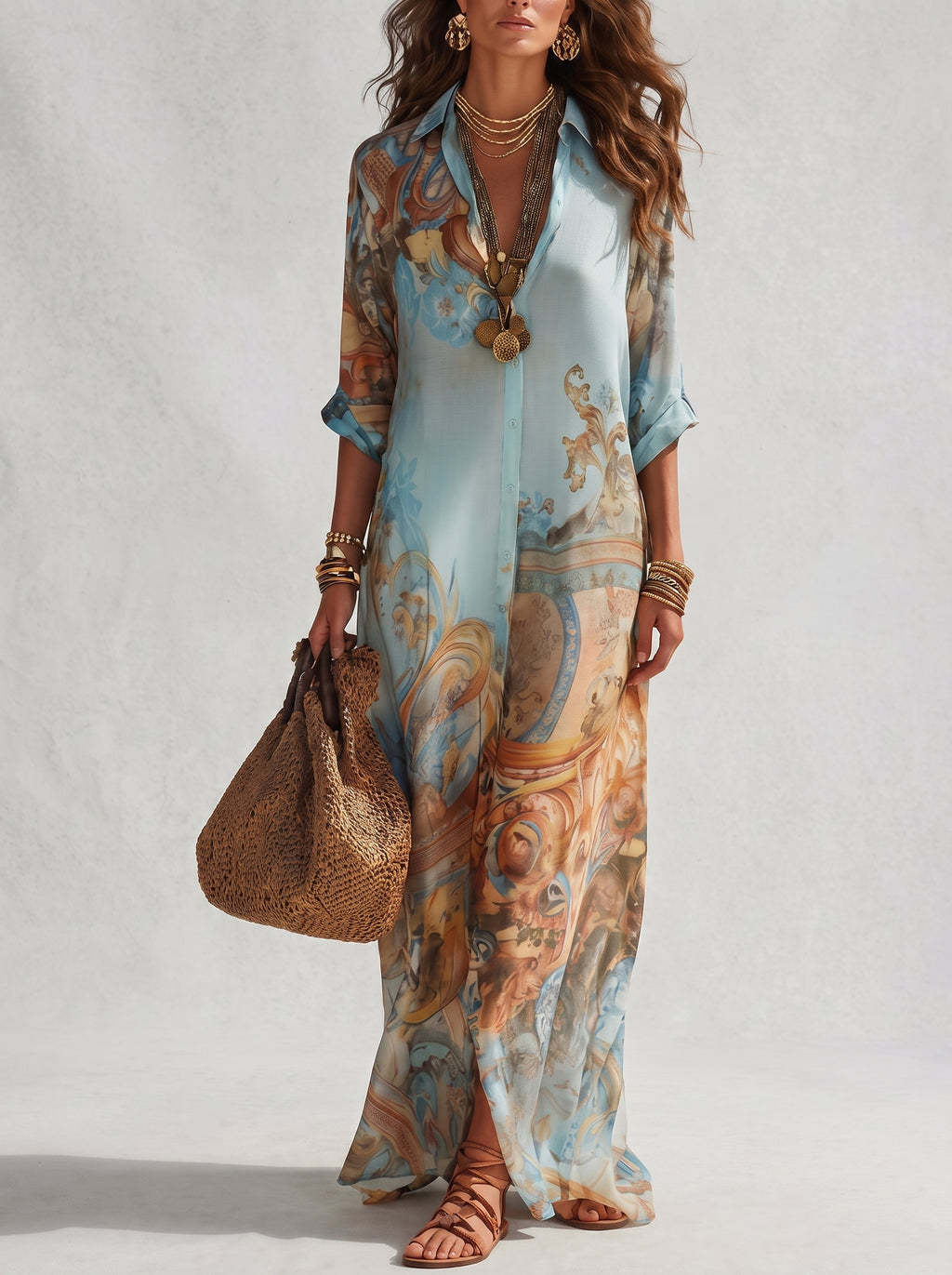 Mara | Elegante vestido de verano de corte fluido