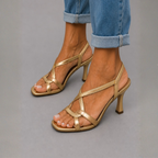 Soleil™ | Sandalias Doradas, Encanto Estival