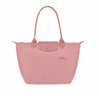 Longchamp - Bolso tote Le Pliage mediano, rosa pétalo