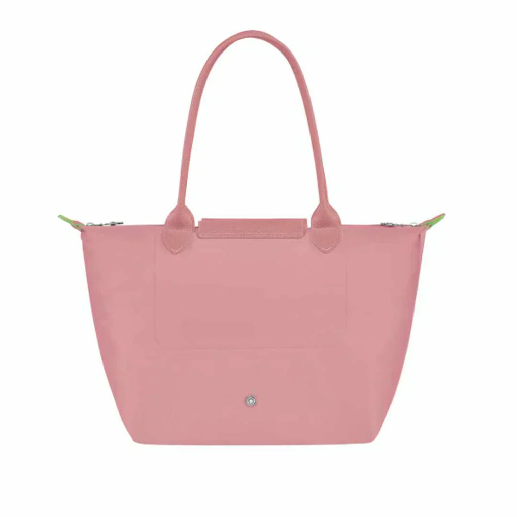 Longchamp - Bolso tote Le Pliage mediano, rosa pétalo