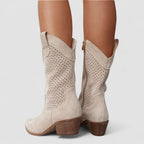 Quinn | Botas Western Perforadas