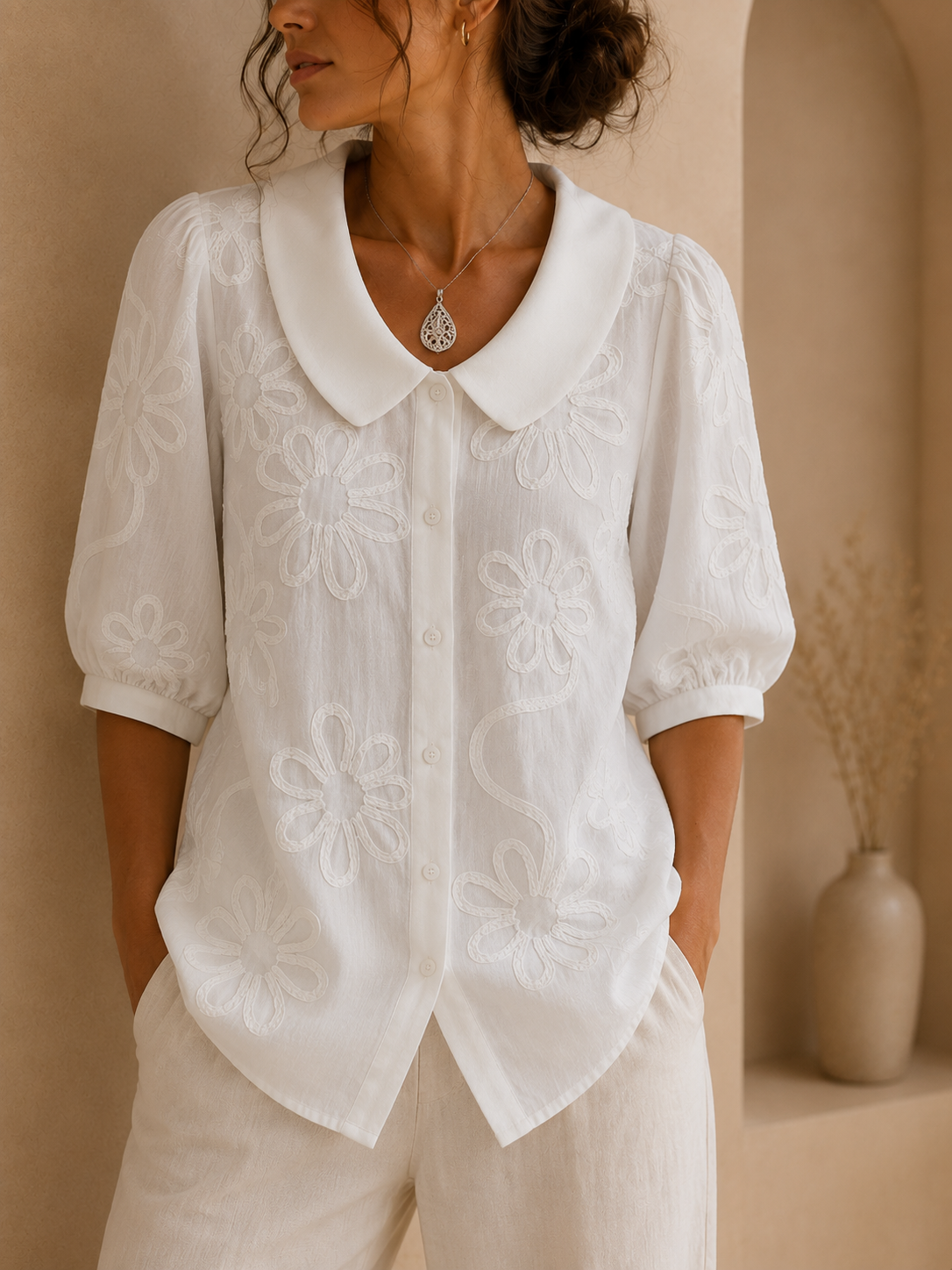 Blusa elegante Fiora