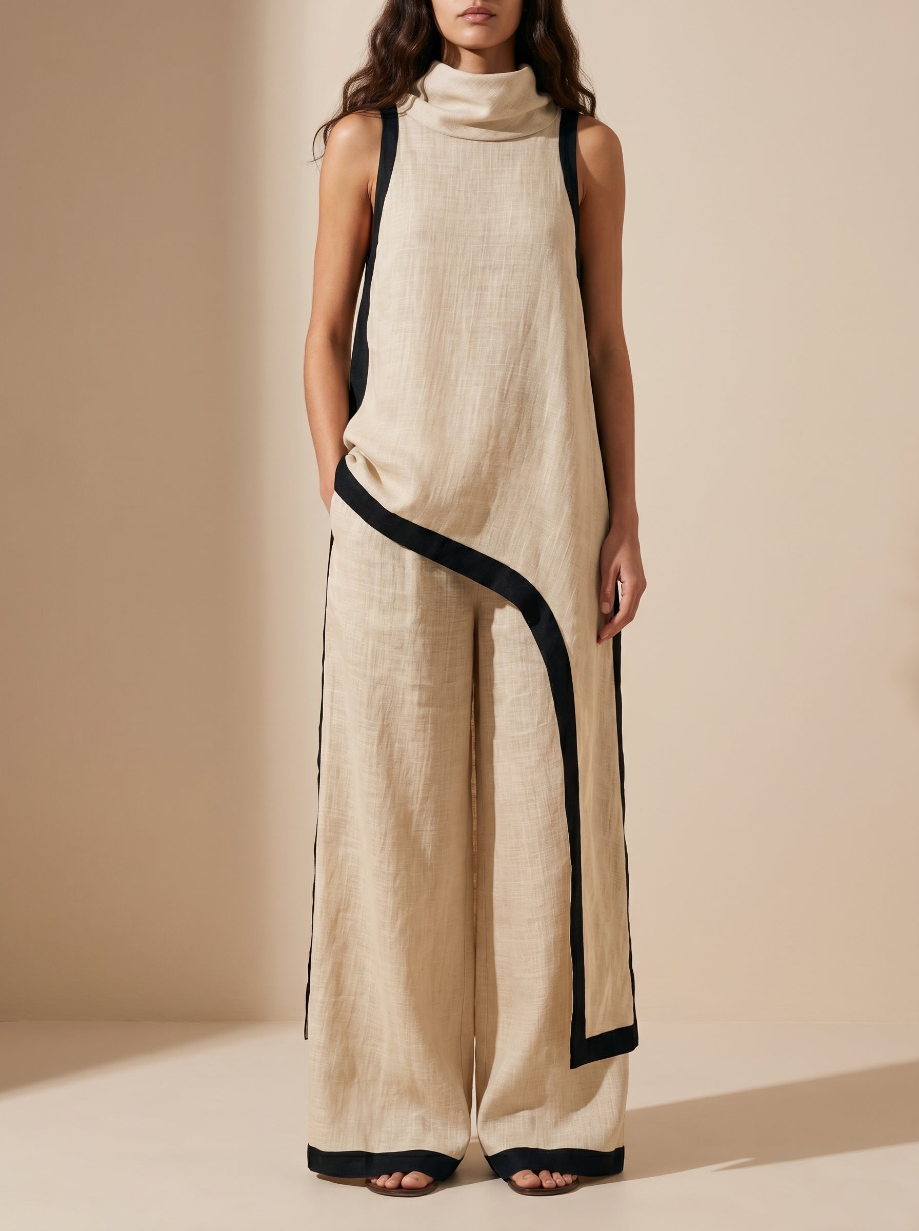 LEONORA | CONJUNTO DE LINO ELEGANTE