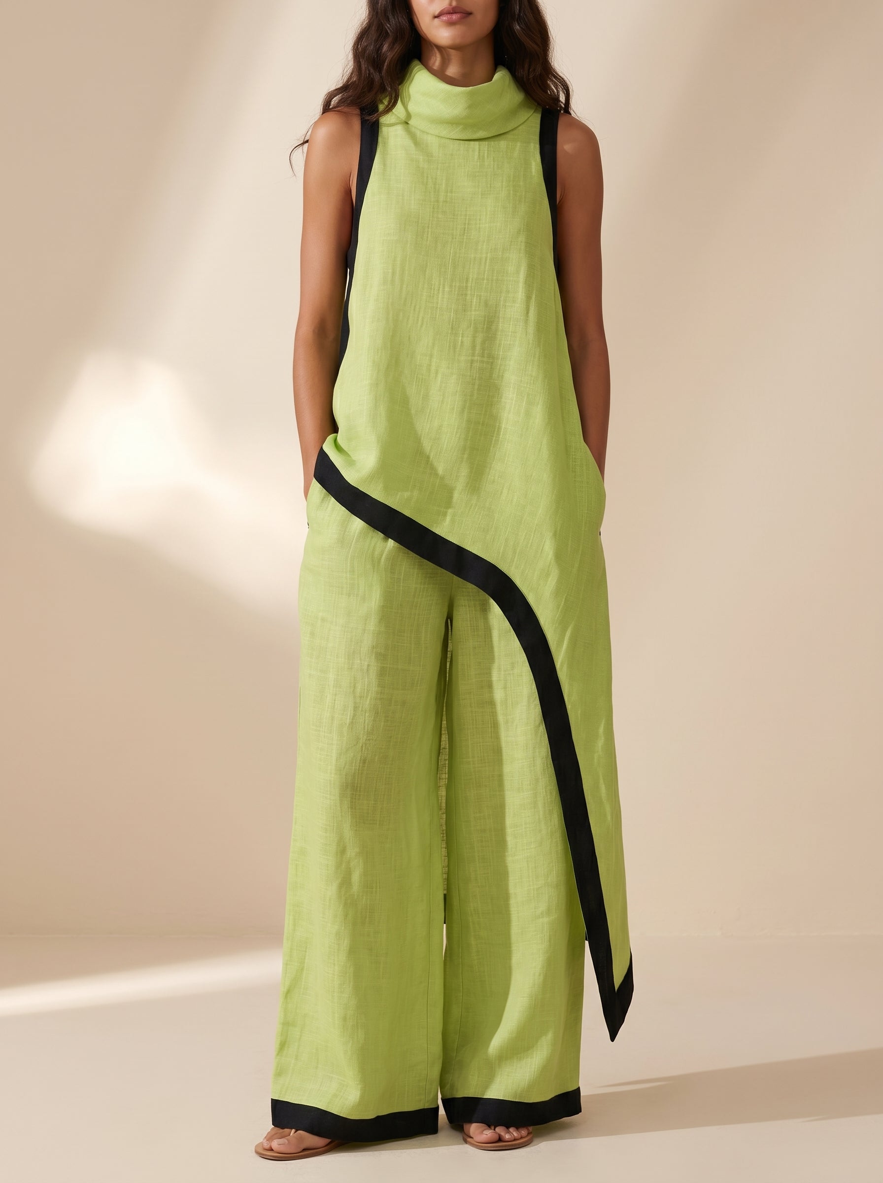 LEONORA | CONJUNTO DE LINO ELEGANTE