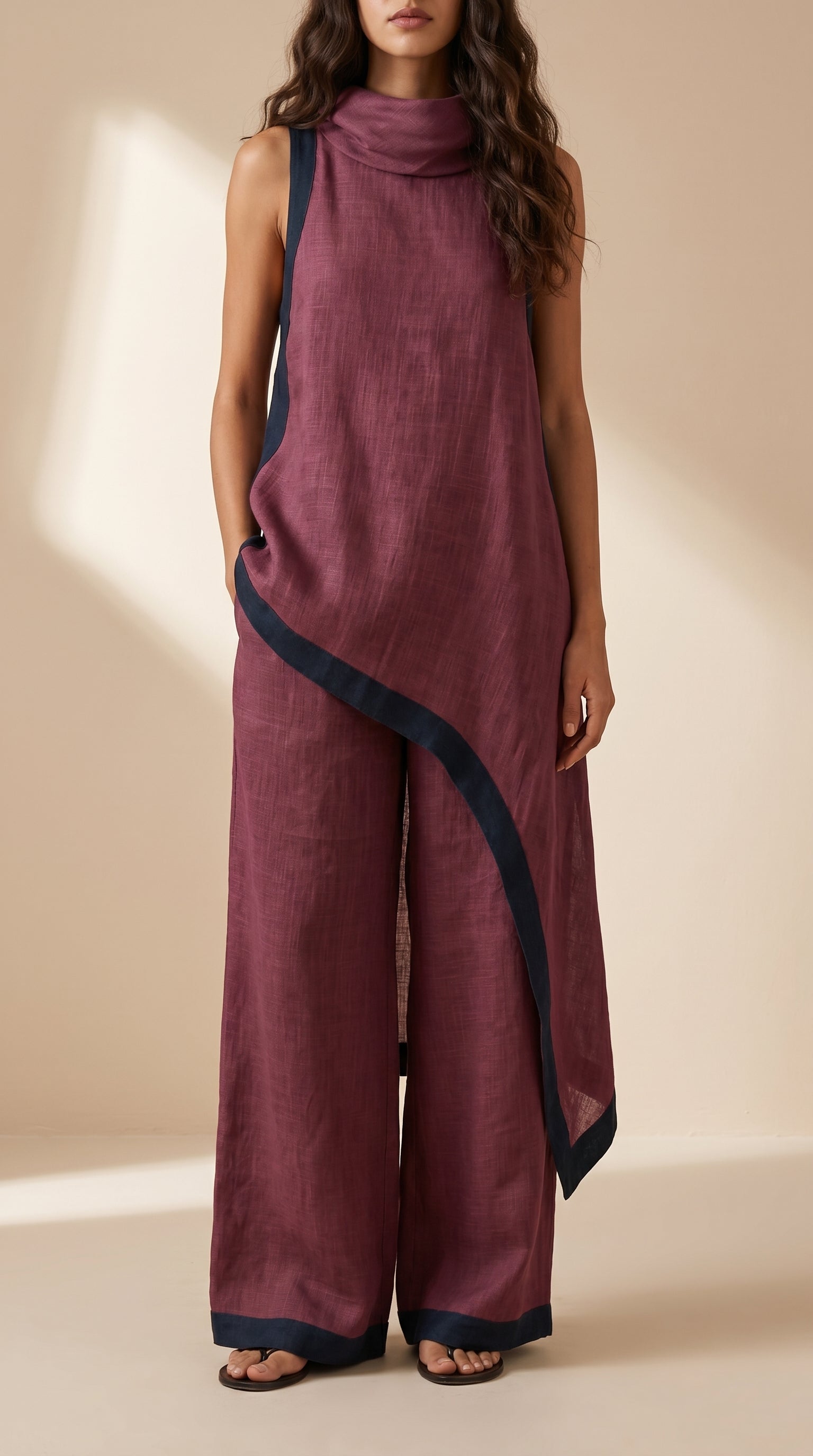 LEONORA | CONJUNTO DE LINO ELEGANTE