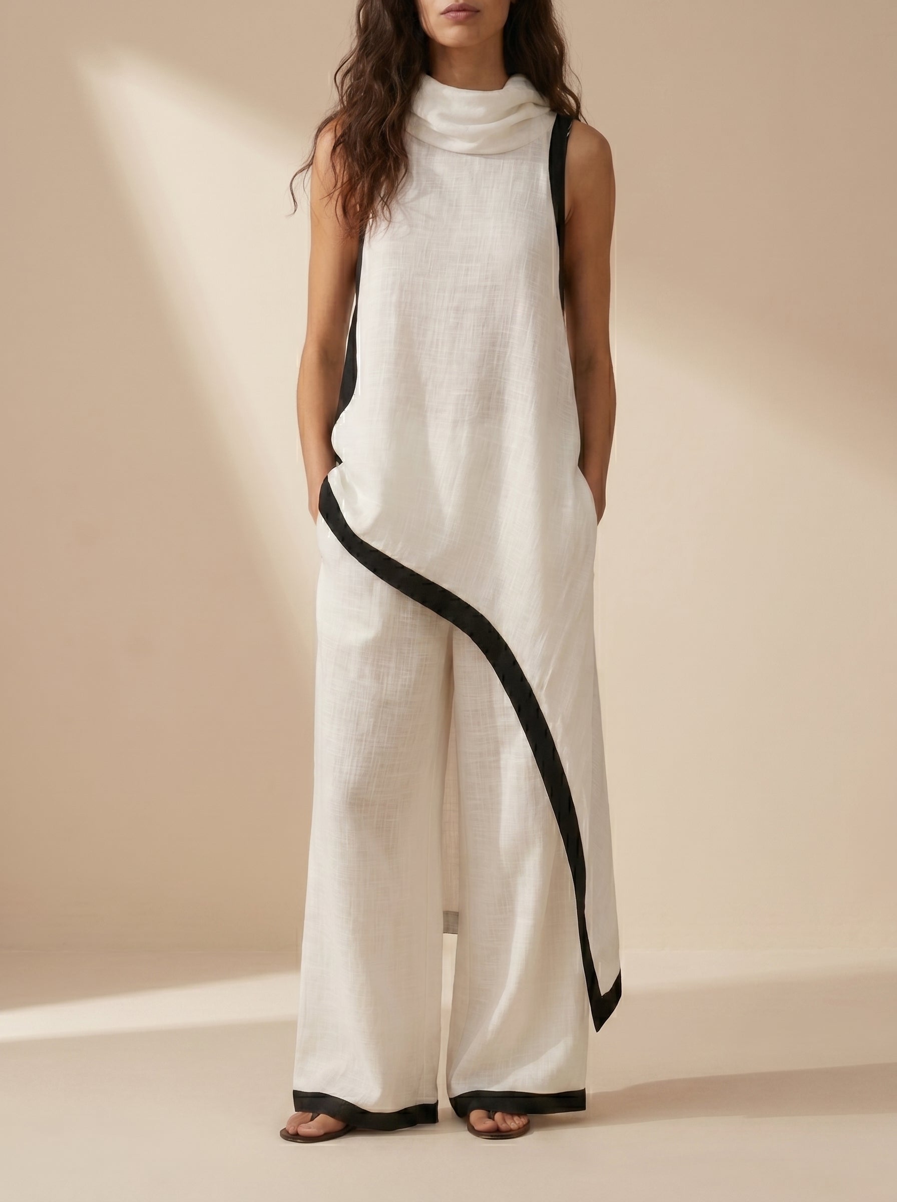 LEONORA | CONJUNTO DE LINO ELEGANTE