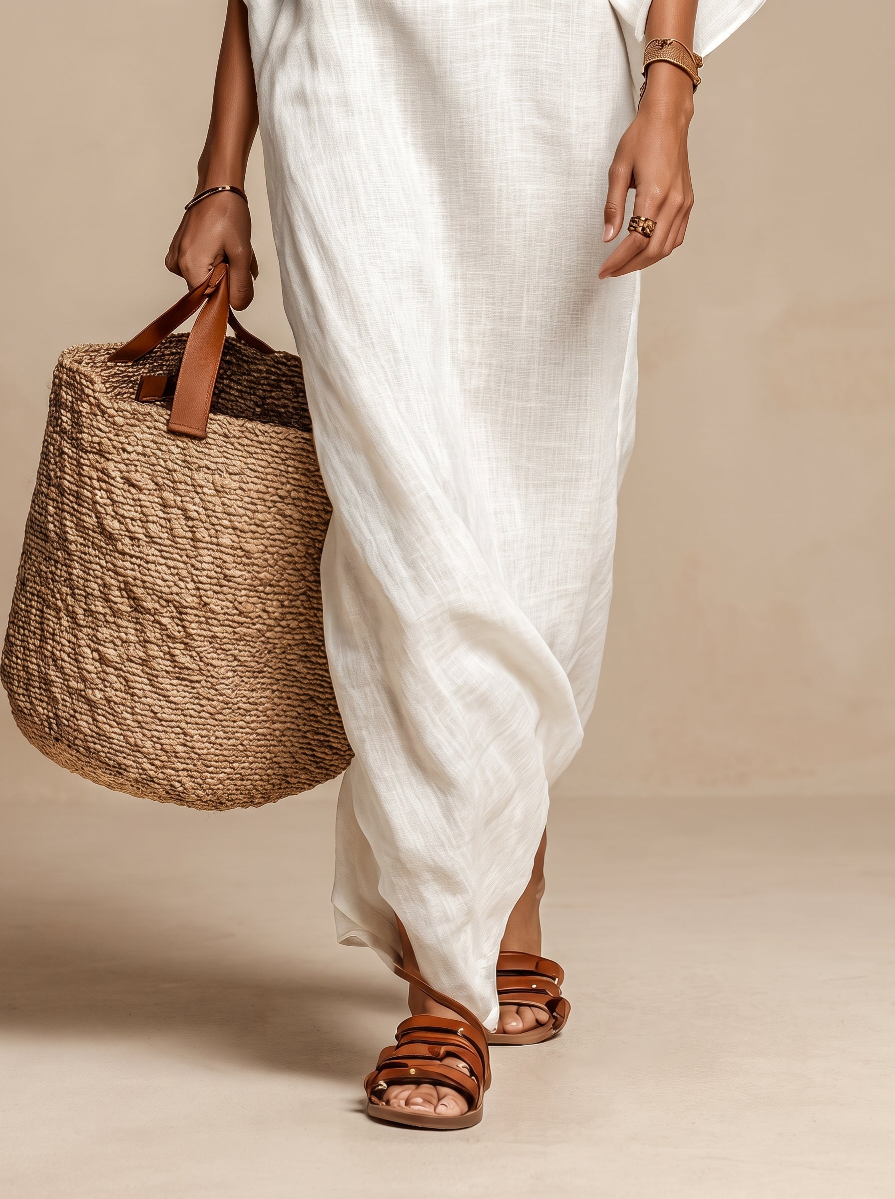 Aveline™ | Vestido largo con hombros al aire y mangas de murciélago