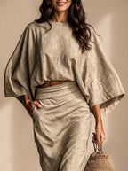 Julia™ | Conjunto de 2 piezas con falda