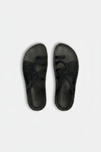 Sandalias Elevadas - Negro