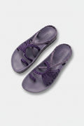 Sandalias Elevadas - Morado