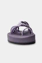 Sandalias Elevadas - Morado
