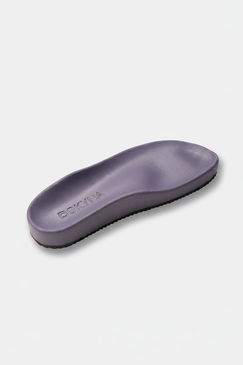 Sandalias Elevadas - Morado
