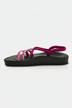 Sandalias Elevadas – Violeta
