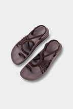 Sandalias Elevadas – Chocolate
