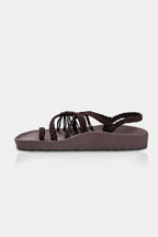 Sandalias Elevadas – Chocolate