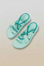Sandalias Elevadas - Menta