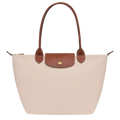 Longchamp - Bolso tote con Pliage mediano, color papel