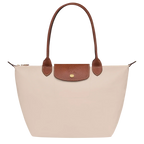 Longchamp - Bolso tote con Pliage mediano, color papel