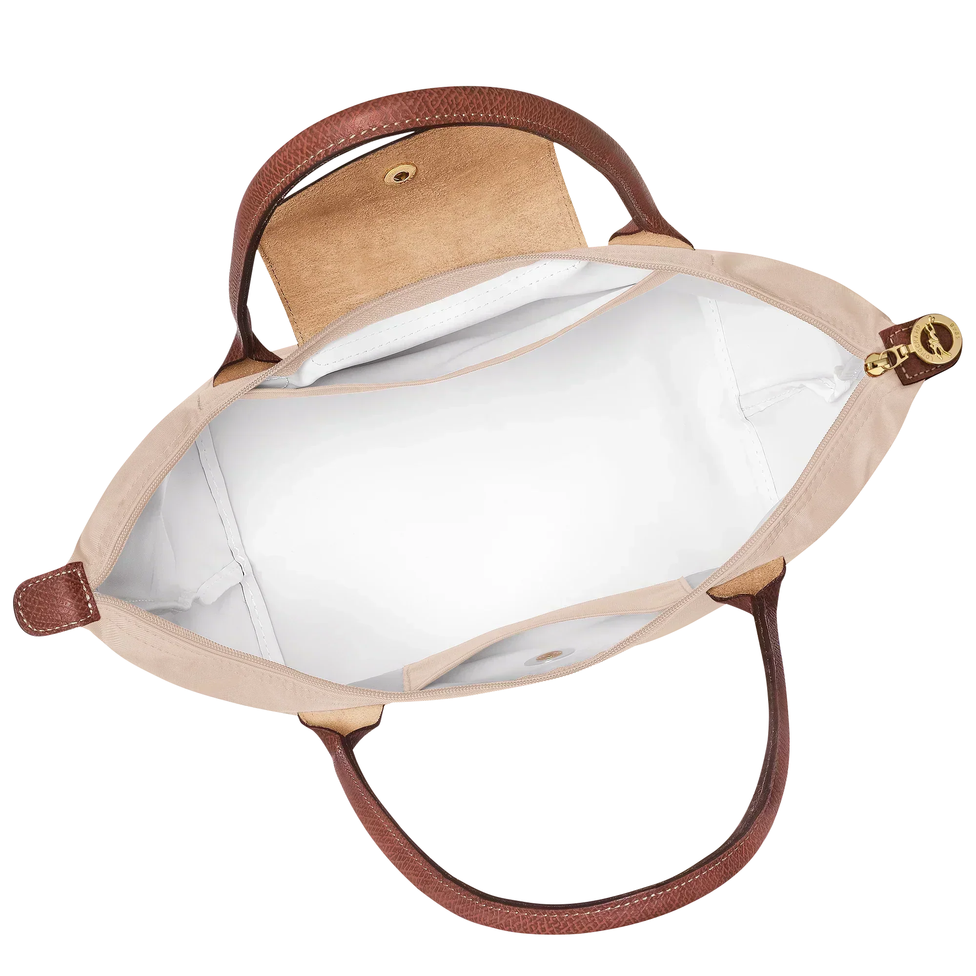 Longchamp - Bolso tote con Pliage mediano, color papel