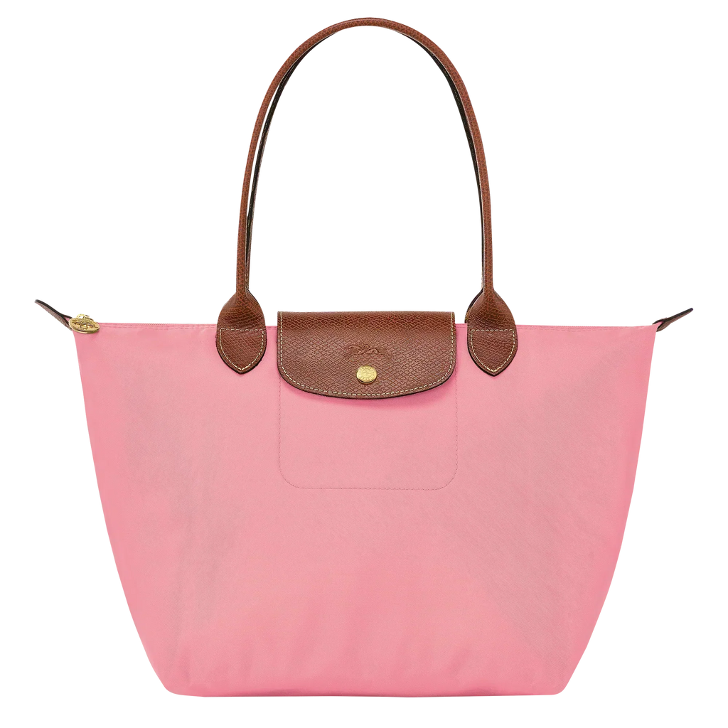 Longchamp - Bolso tote Le Pliage mediano, Marshmallow