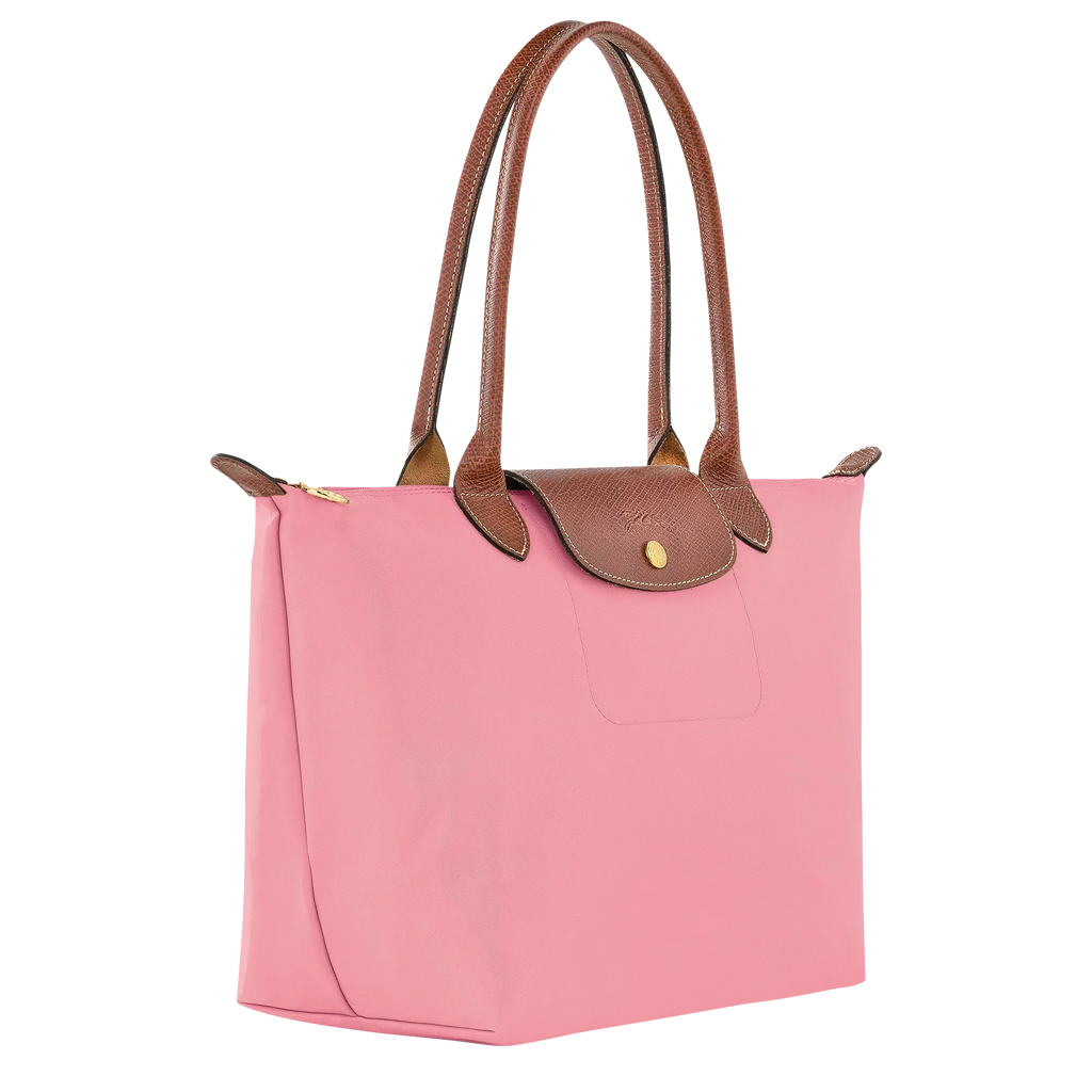 Longchamp - Bolso tote Le Pliage mediano, Marshmallow