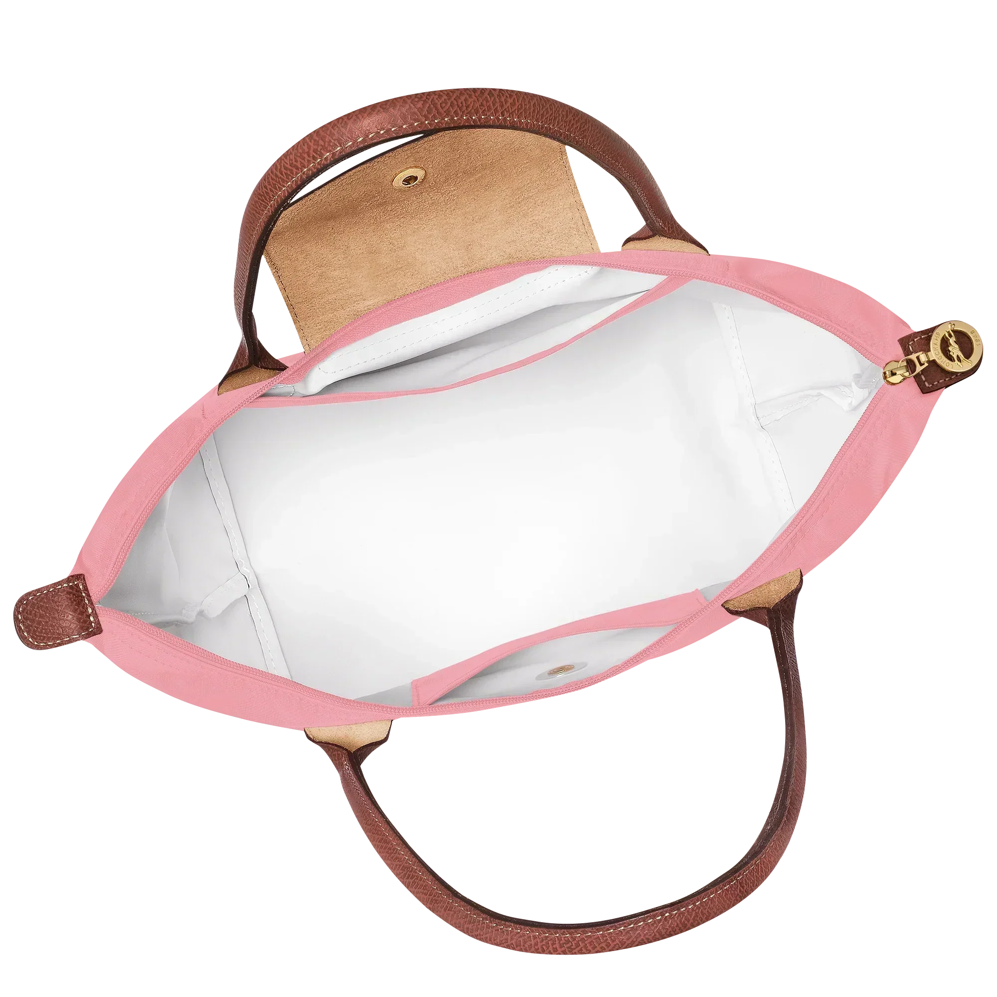 Longchamp - Bolso tote Le Pliage mediano, Marshmallow