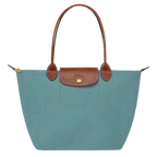 Longchamp – Bolso Le Pliage Tote, tamaño mediano, color eucalipto