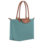 Longchamp – Bolso Le Pliage Tote, tamaño mediano, color eucalipto