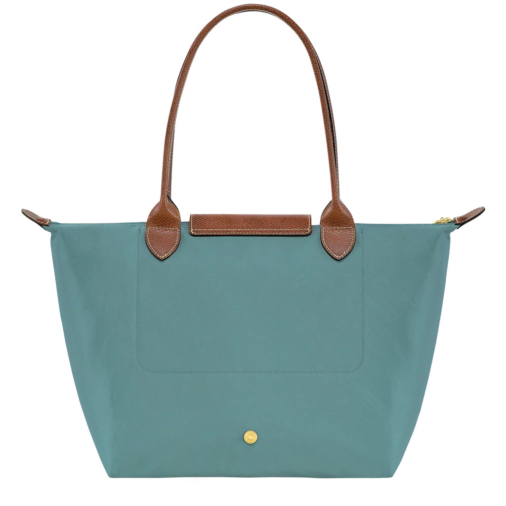 Longchamp – Bolso Le Pliage Tote, tamaño mediano, color eucalipto