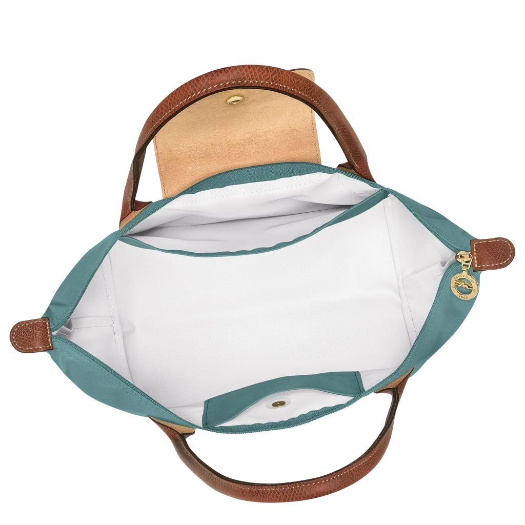 Longchamp – Bolso Le Pliage Tote, tamaño mediano, color eucalipto