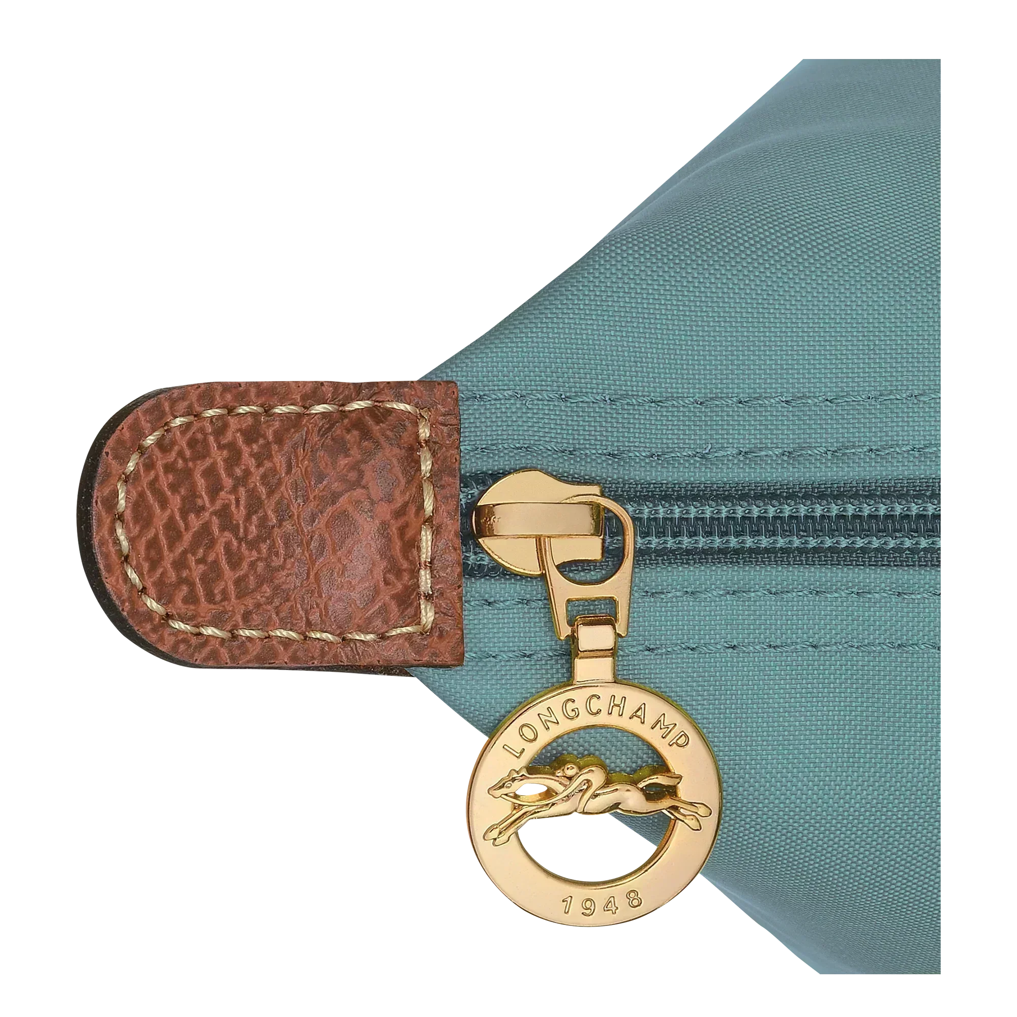 Longchamp – Bolso Le Pliage Tote, tamaño mediano, color eucalipto