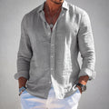 Luca | Camisa de lino elegante y ligera