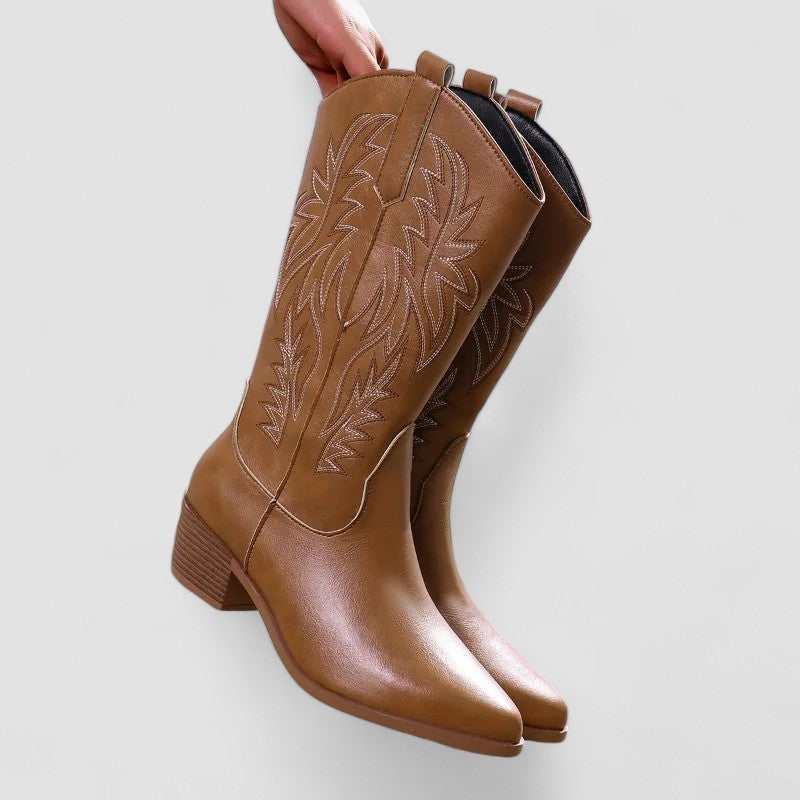 Sierra | Botas Western Bordadas