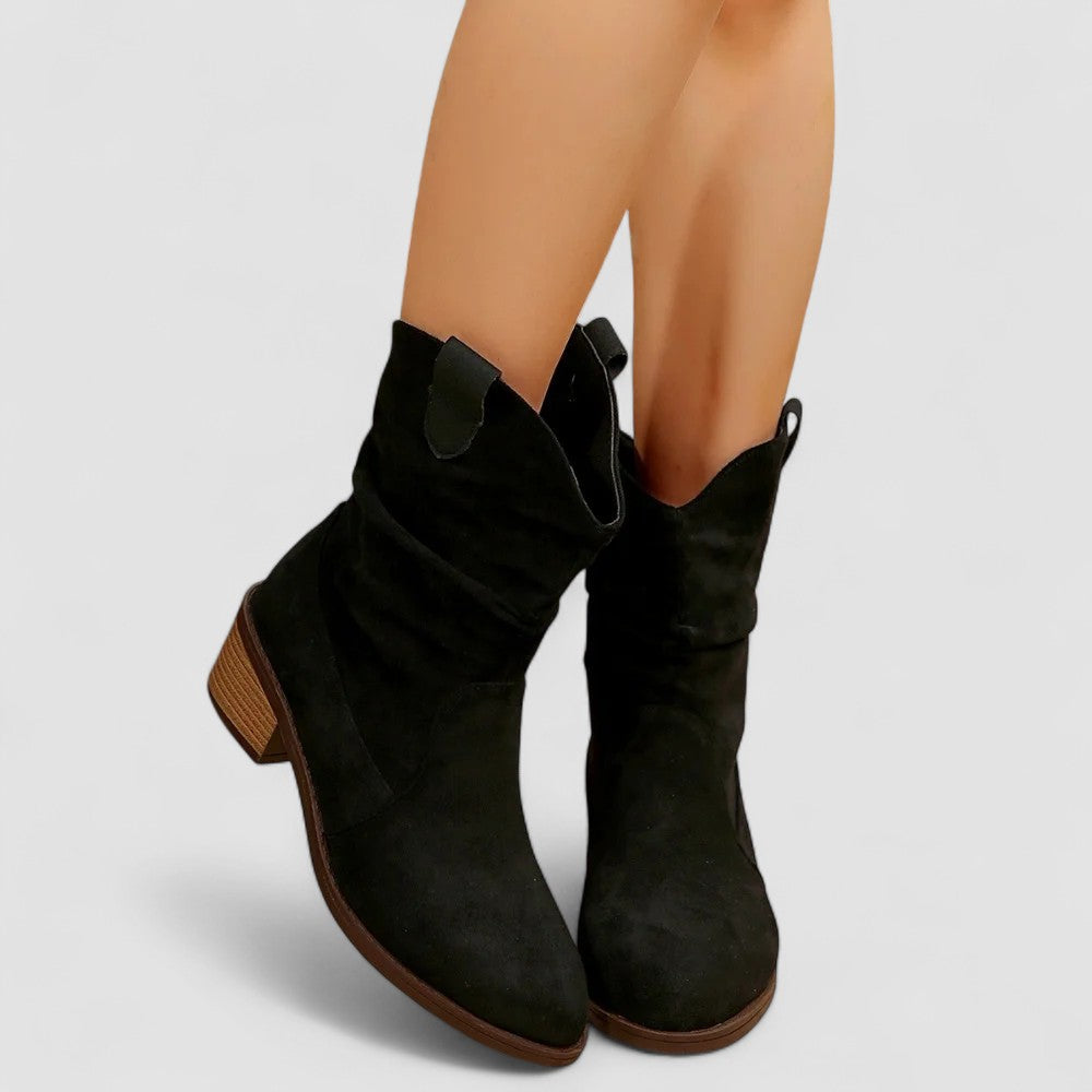 Cleo | Botines Western Slouch
