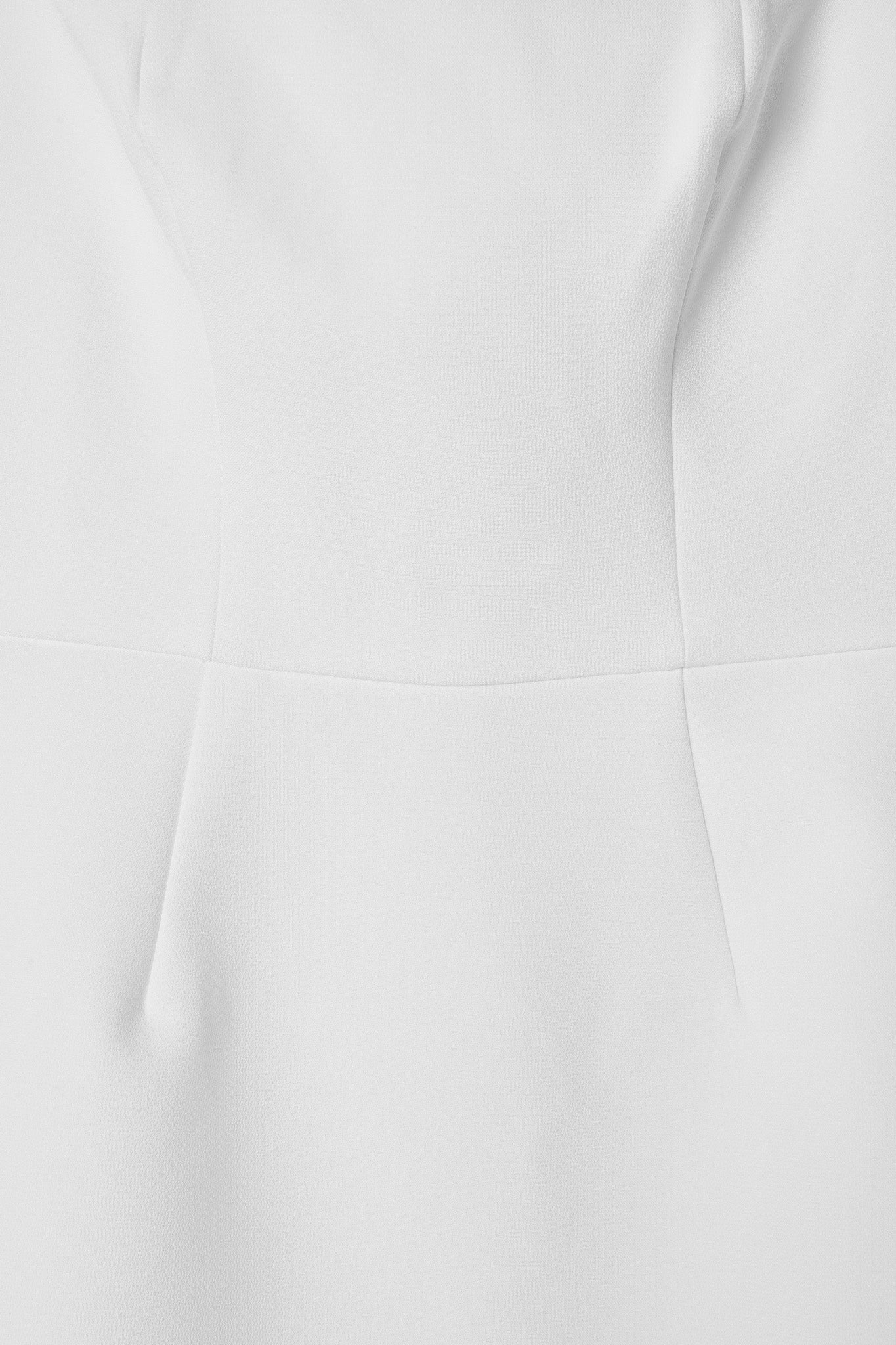 Vestido midi con escote cuadrado