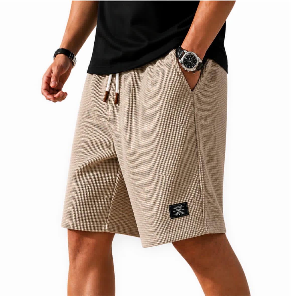 Bermuda Capri Waffle