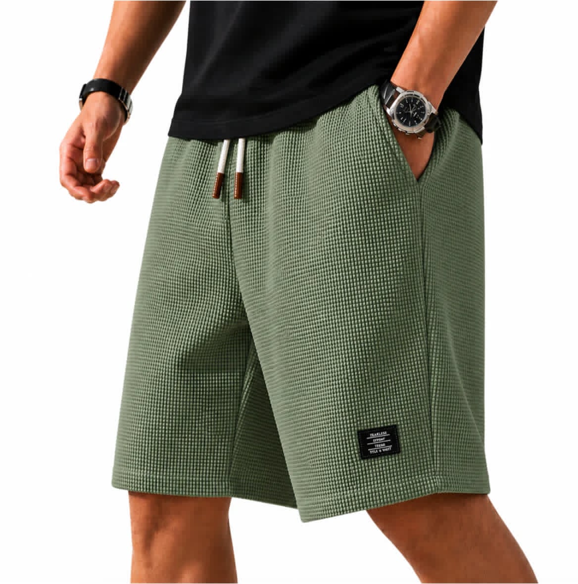 Bermuda Capri Waffle