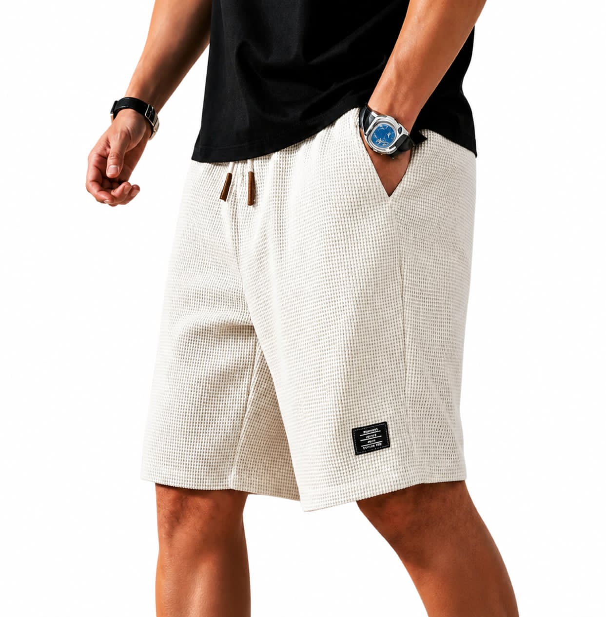 Bermuda Capri Waffle