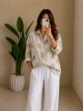 Claire | Elegante blusa de verano