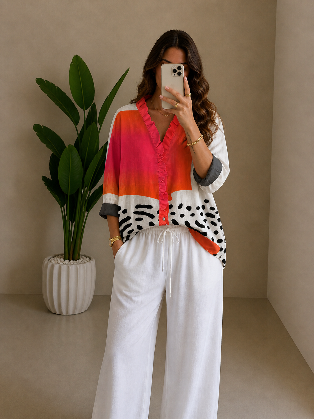 Melinda | Blusa elegante estiva