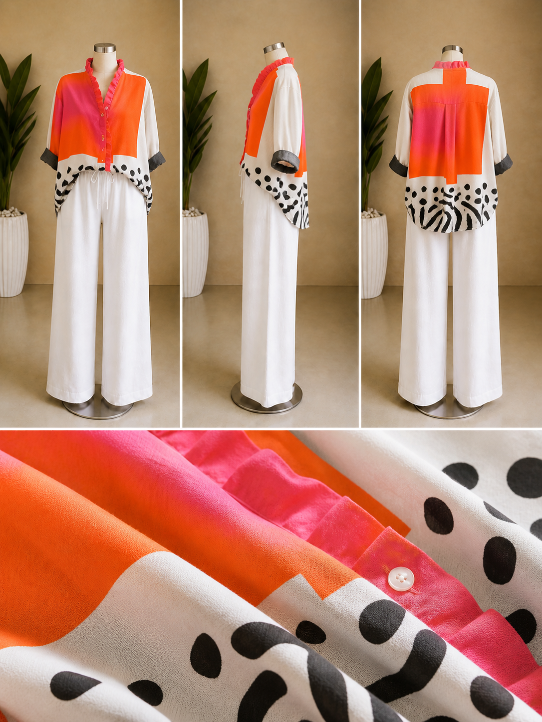 Melinda | Blusa elegante estiva