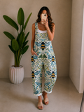 Un cómodo peto estampado