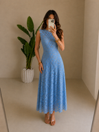 Vestido de princesa en tonos pastel
