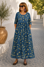 Lilia | Vestido midi cómodo y elegante