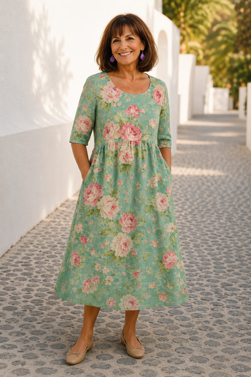 Lilia | Vestido midi cómodo y elegante