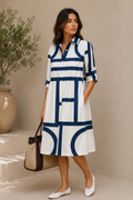 Sienna | Elegante vestido midi