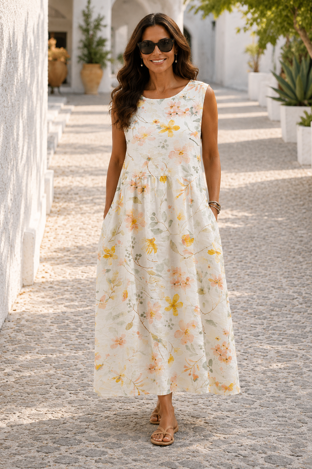 Selena | Vestido midi cómodo y elegante